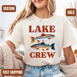 Lake Crew Tshirt, Lake Trip Shirt, Girls Lake Trip Tee, Summer Trip Matching Shirt, Family Lake Vacation Shirt, Matching Group Lake Crew Tee