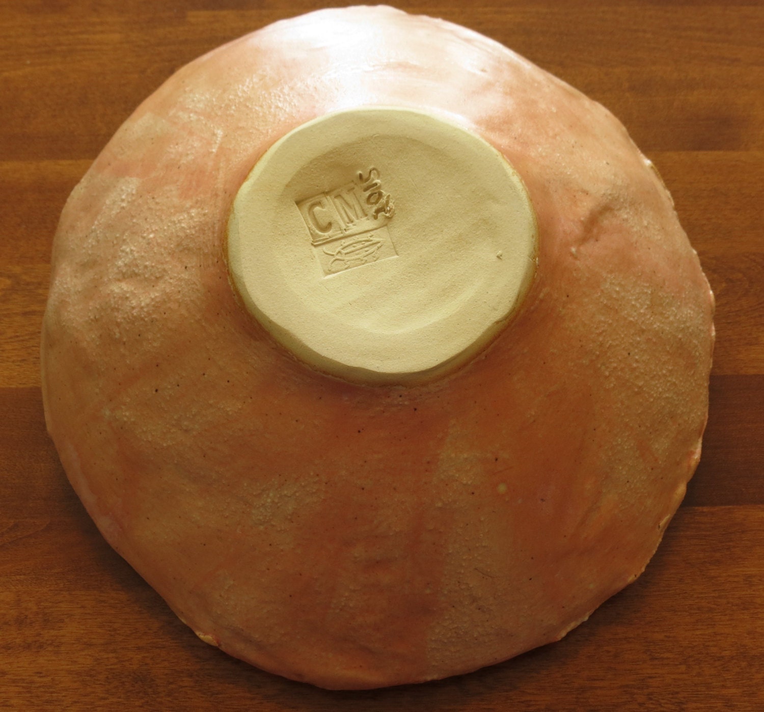 Orange/pink Inside Out Bowl Etsy