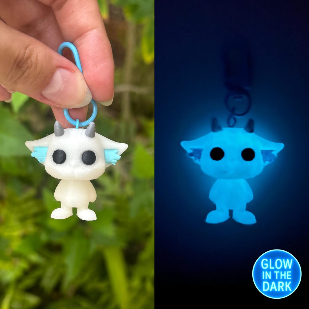 Ned Glow in the Dark Keychain - Twenty One Pilots Inspired - Etsy
