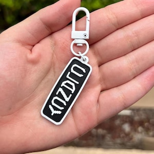 Clancy Keychain Sign - Twenty One Pilots Inspired - TØP