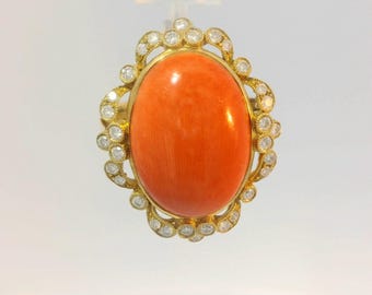 Bague corail