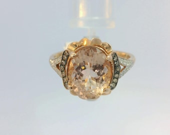 Bague topaze impériale