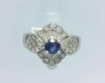 Blue Saphire ring
