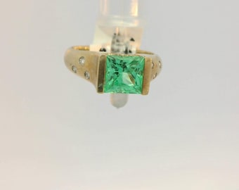 Bague émeraude