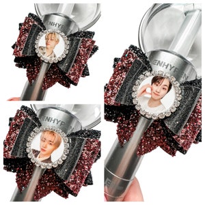 PiCK YoURS BiAS - Light Stick Bow Enhypen Heeseung, Jay, Jake, Sunghoon, Sunoo, Jungwon, Ni-ki Kpop Accessory Accessories Idol Engene