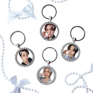 Chaveiro STRAY KiDS, Lee Know, Changbin, Hyunjin, Han, Felix, Seungmin, I.N. Light Stick Bow Decoração Deco Foto Acessório Skz