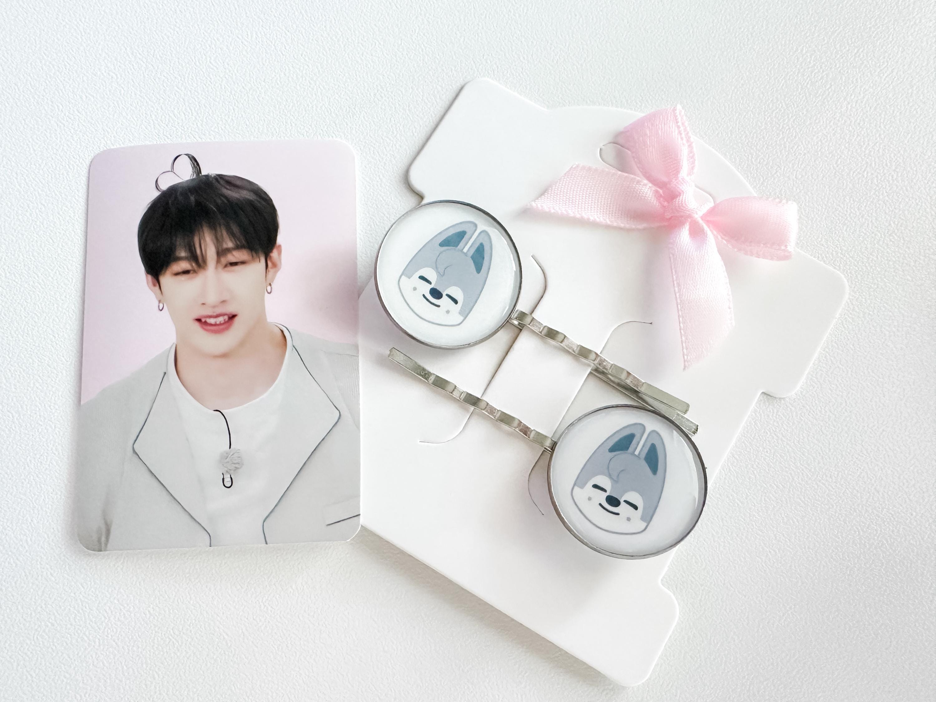 Stray Kids Skzoo Skz Bobby Pin Hair Clip Kawaii Pick Your Bias Lee