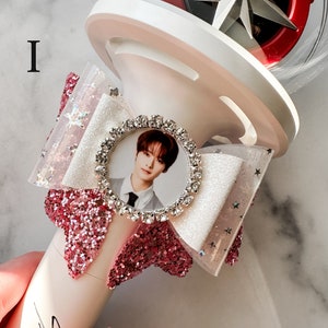 PICK YOUR BIAS Stray Kids Photo Light Stick Bow Accessory Decoration Deco Stay Fandom Photocard image 8