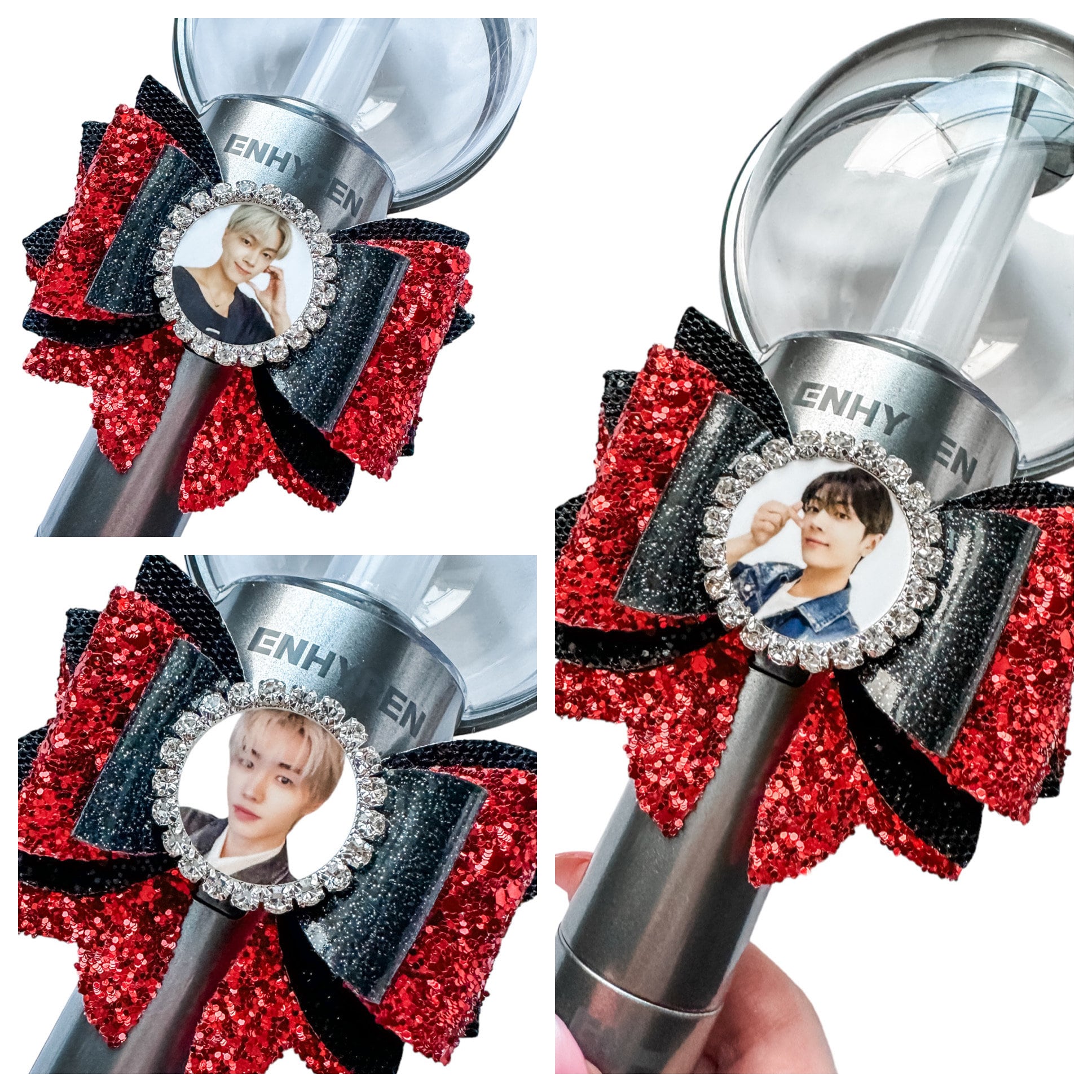 PiCK YoURS BiAS - Light Stick Bow EnPen  Heeseung, Jay, Jake, Sunghoon, Sunoo, Jungwon, Ni-ki Kpop Accessory Accessories Idol Engene