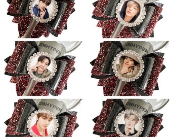 PiCK YoURS BiAS - Light Stick Bow EnPen Heeseung, Jay, Jake, Sunghoon, Sunoo, Jungwon, Ni-ki Kpop Accessory Accessories Idol Engene