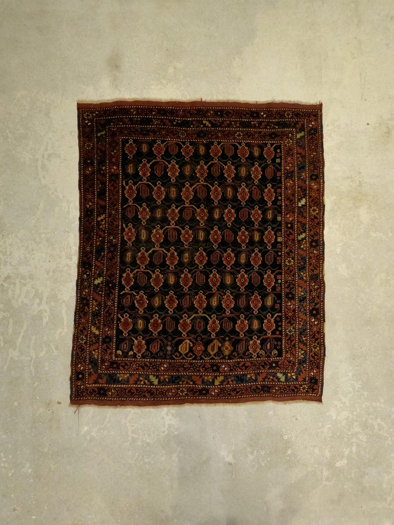 Handmade Antique Ghashghai Rug - Etsy