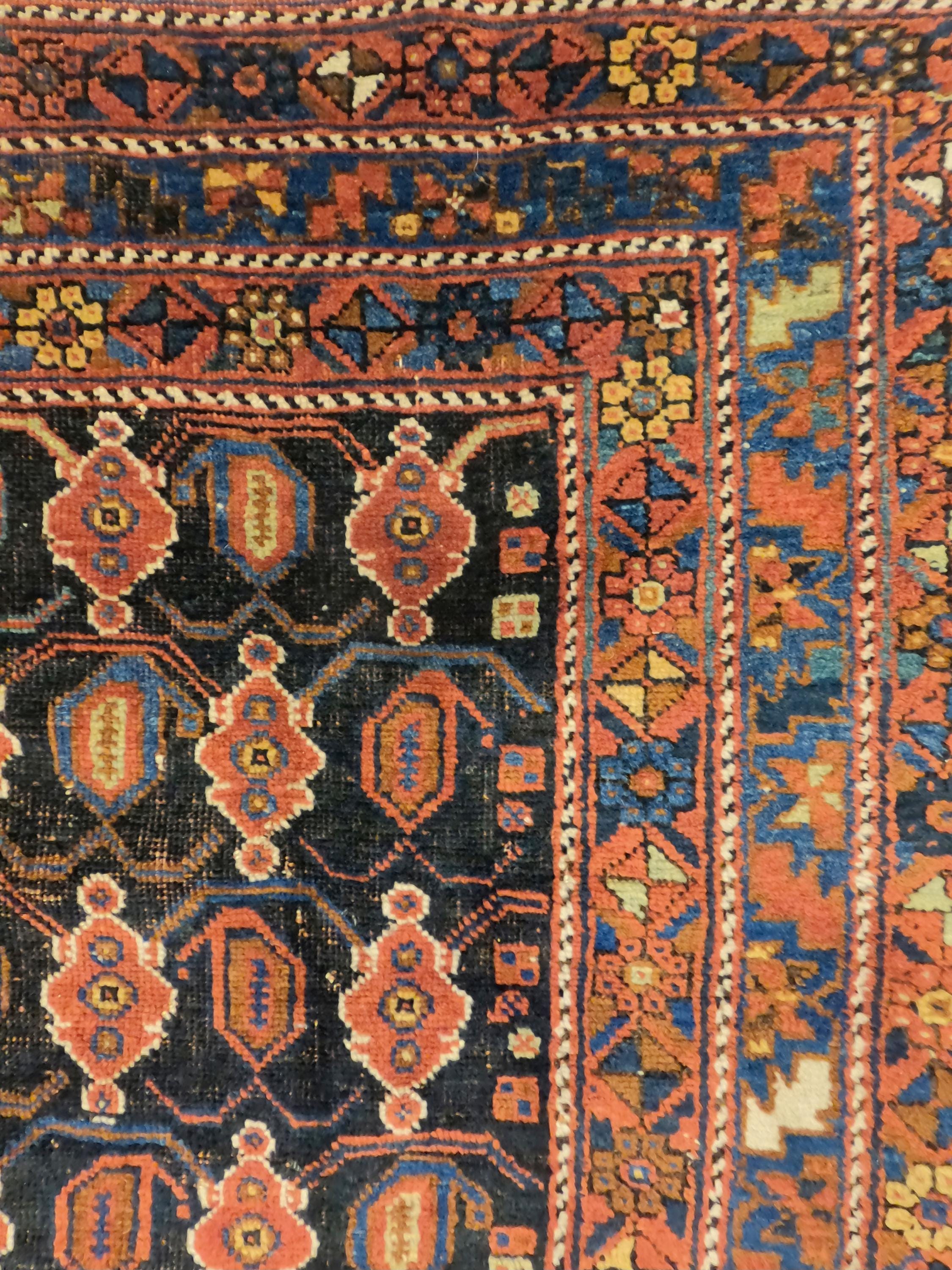 Handmade Antique Ghashghai Rug - Etsy