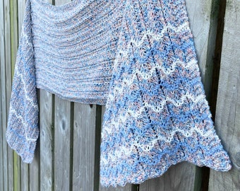 Ripples Shawl Knitting Pattern