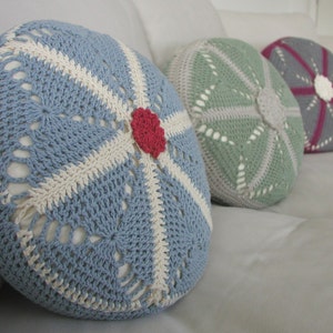 Starburst Crochet Cushion Pillow Cover Pattern image 8