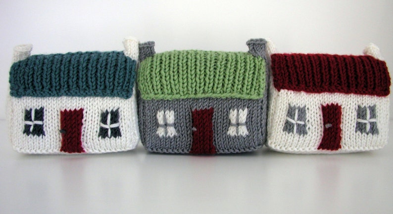 PDF Download Mini Red Roof Croft House Knitting Pattern image 6