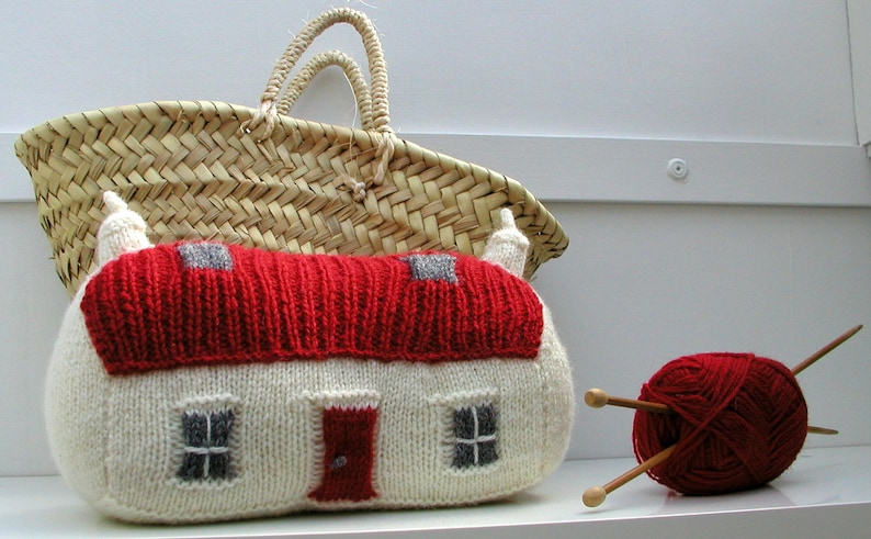 PDF download Red Roof Croft House Knitting Pattern image 1