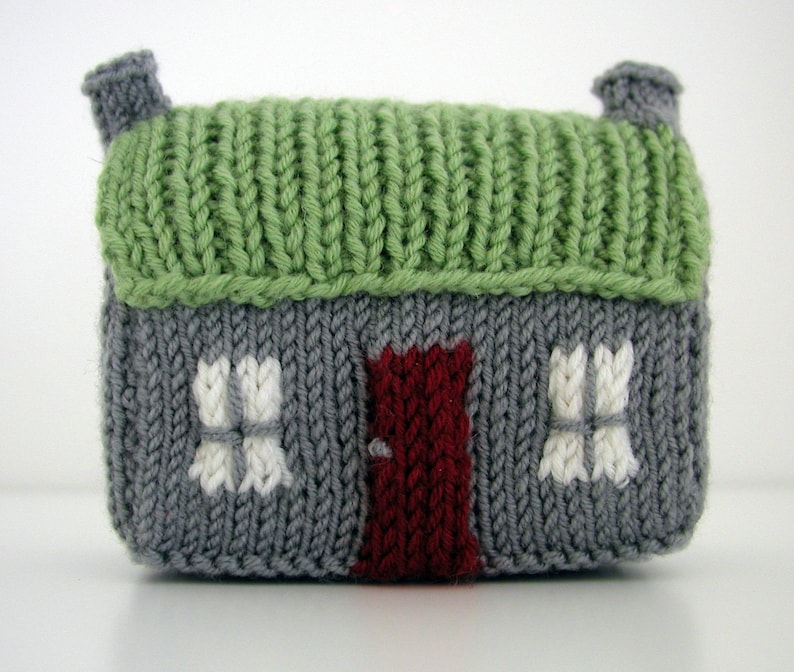 PDF Download Mini Red Roof Croft House Knitting Pattern image 7
