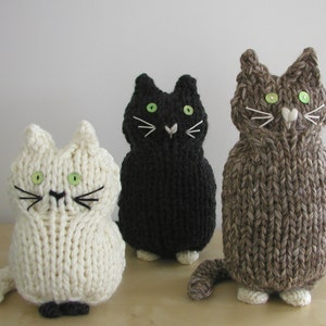 Cats Knitting PDF Downloadable Pattern