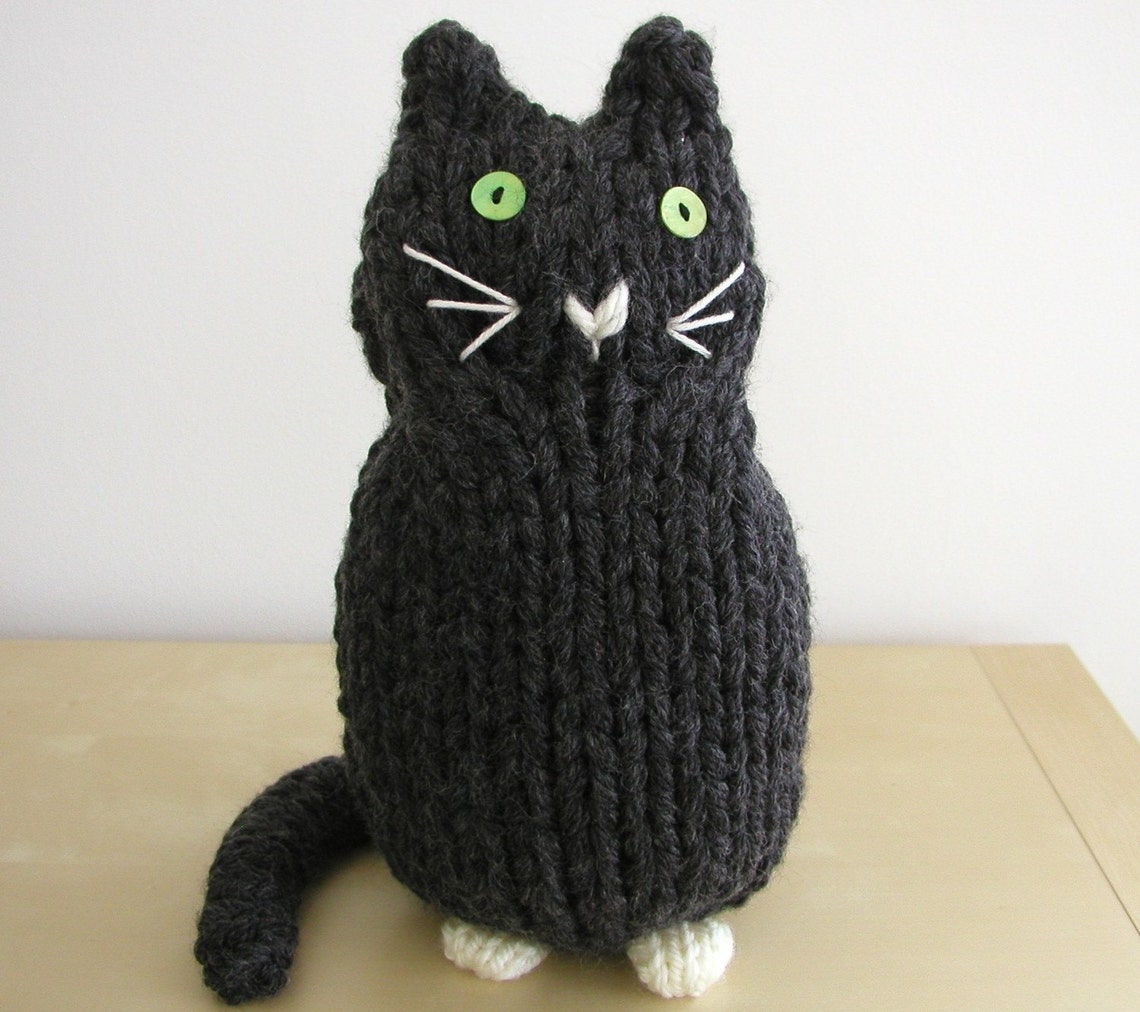 Cats Knitting Pattern Etsy UK