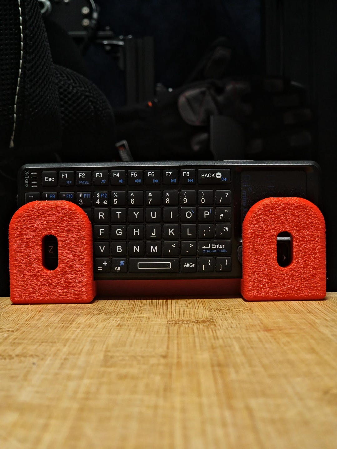 Rii K01X1 Mini Keyboard Holder BLACK Sim Racing Aluminium Extrusion ...