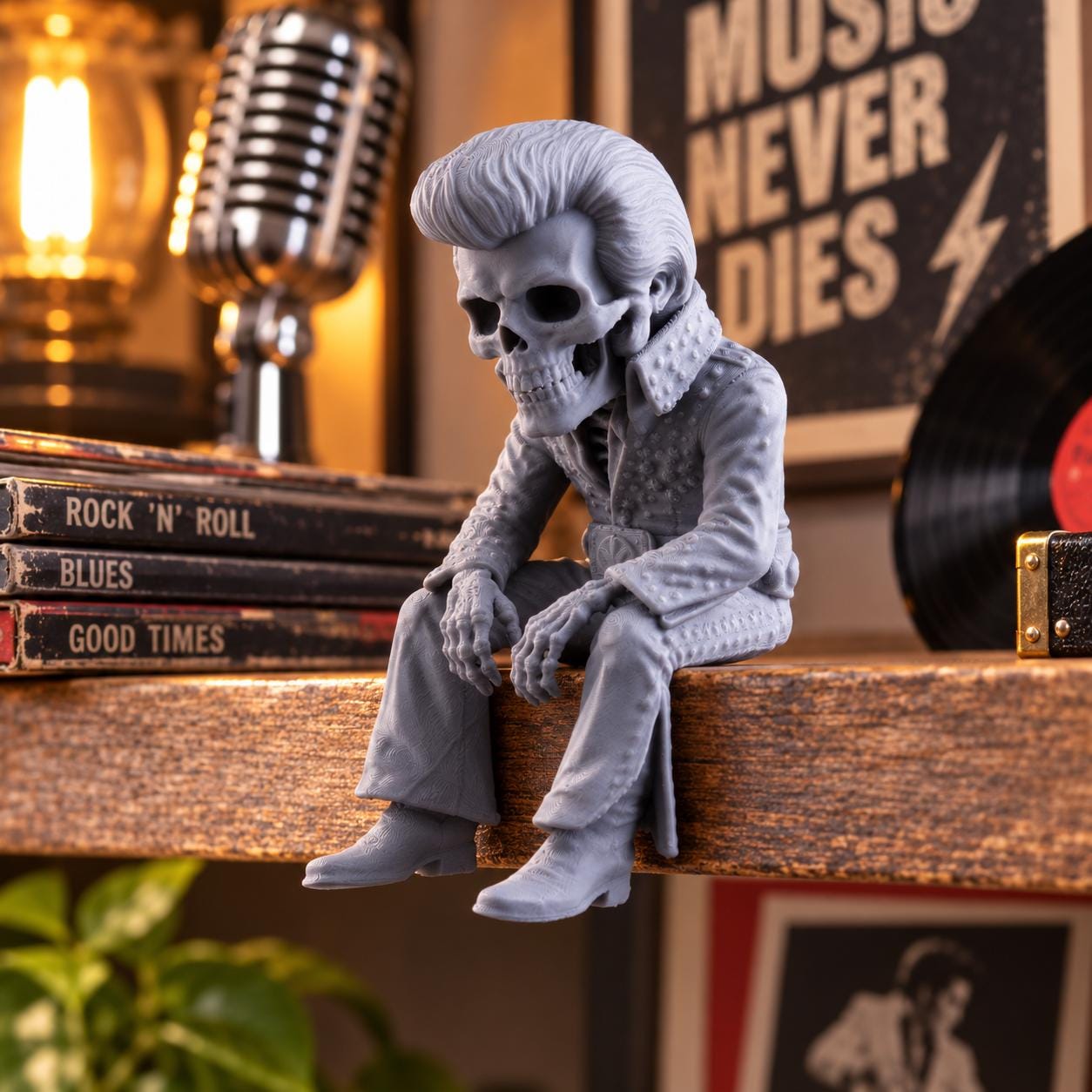 Rockabilly Figurine - Etsy