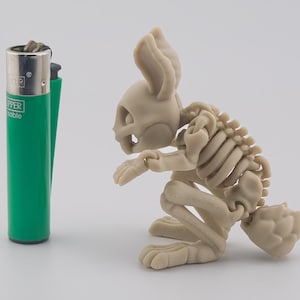 Articulated Pet Skeleton: 3D Printed Desk Decor