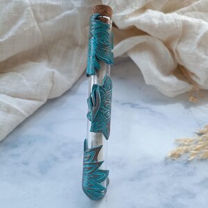 Handmade Mezuzah Case, Elegant Jewish Glass Mezuzah Cover, Modern Design, Stylish Religious Gift, Judaica Art, Unique Mezuza for 4-5&quot; Scroll