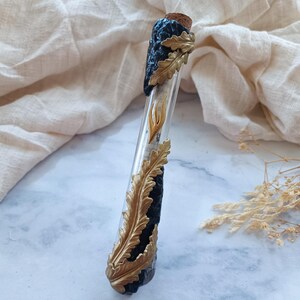Handmade Mezuzah Case, Elegant Jewish Glass Mezuzah Cover, Modern Design, Stylish Religious Gift, Judaica Art, Unique Mezuza for 4-5&quot; Scroll