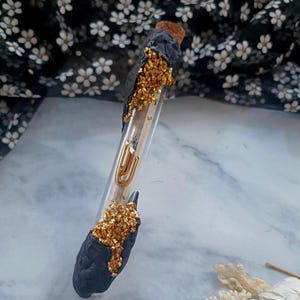 Handmade Mezuzah Case, Elegant Jewish Glass Mezuzah Cover, Modern Design, Stylish Religious Gift, Judaica Art, Unique Mezuza for 4-5&quot; Scroll