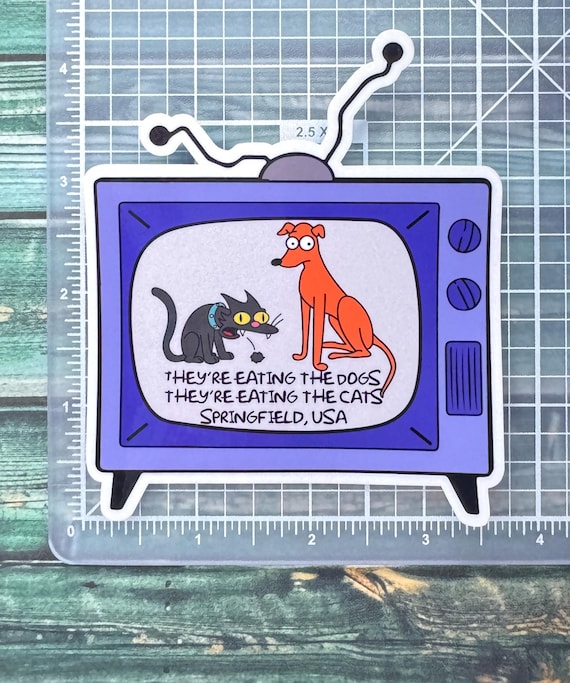 Springfield They're Eating Dogs and Cats Election 2024