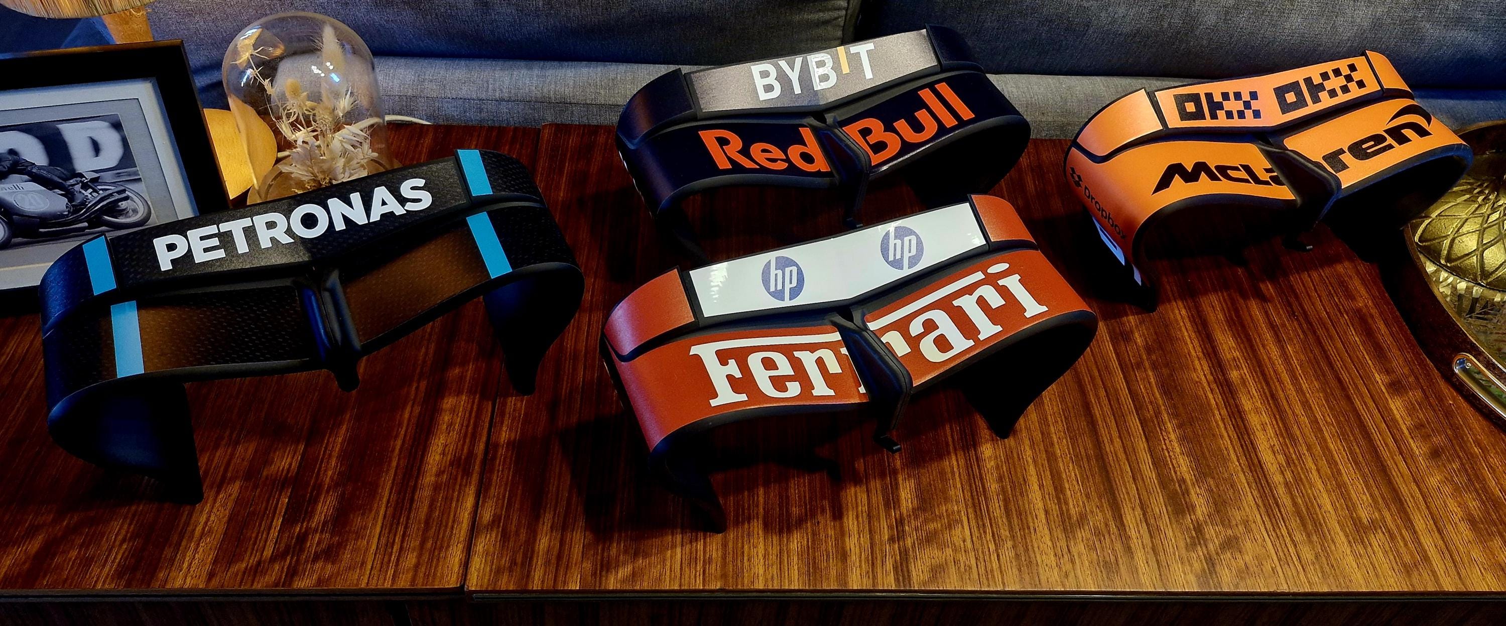 F1 Key Holder: DRS Style, Team Liveries - Motorsport Wall Art Gift