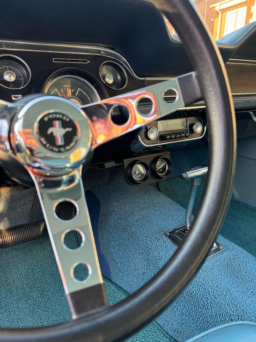 1967 Mustang Gauge Set: Rally Pac Accessory Pod, Classic Car Solution ...