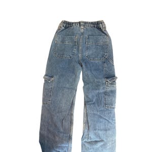 Pantalones vaqueros cargo de skate de BDG Urban Outfitters, talla W24 L32, estilo holgado Y2K imagen 5