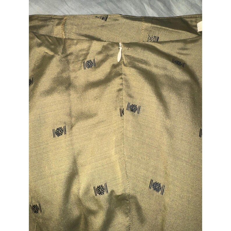 Y2K Boho Free People Asymmetrical Midi Skirt size 9 worn once | sari/ indian image 8