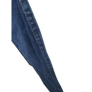 Wrangler | vintage size 11 dark denim women's jeans | 34 inch inseam image 8