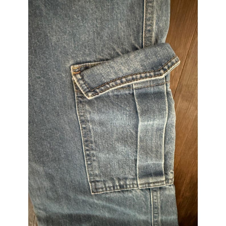 Pantalones vaqueros cargo de skate de BDG Urban Outfitters, talla W24 L32, estilo holgado Y2K imagen 3