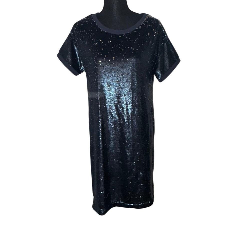 Sequin Shift Dress - Etsy