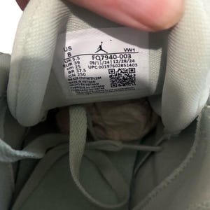 New in Box Nike Air Jordan 4 RM Seafoam Sail Womens Size 8 New In Box image 3