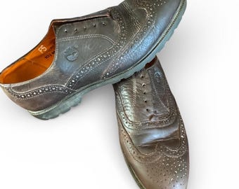 Propet Oxford Shoes Used Mens Brown Leather - Size 10.5  display picture 1