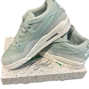 New in Box Nike Air Jordan 4 RM Seafoam Sail Womens Size 8 New In Box image 8