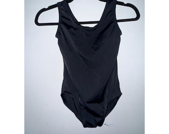 Balera Black Girls Dance Leotard Size Large Size 14