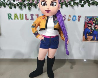 Disfraz de mascota Rumi - Kpo botarga cosplay