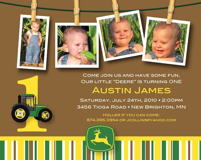john deere first birthday shirt
