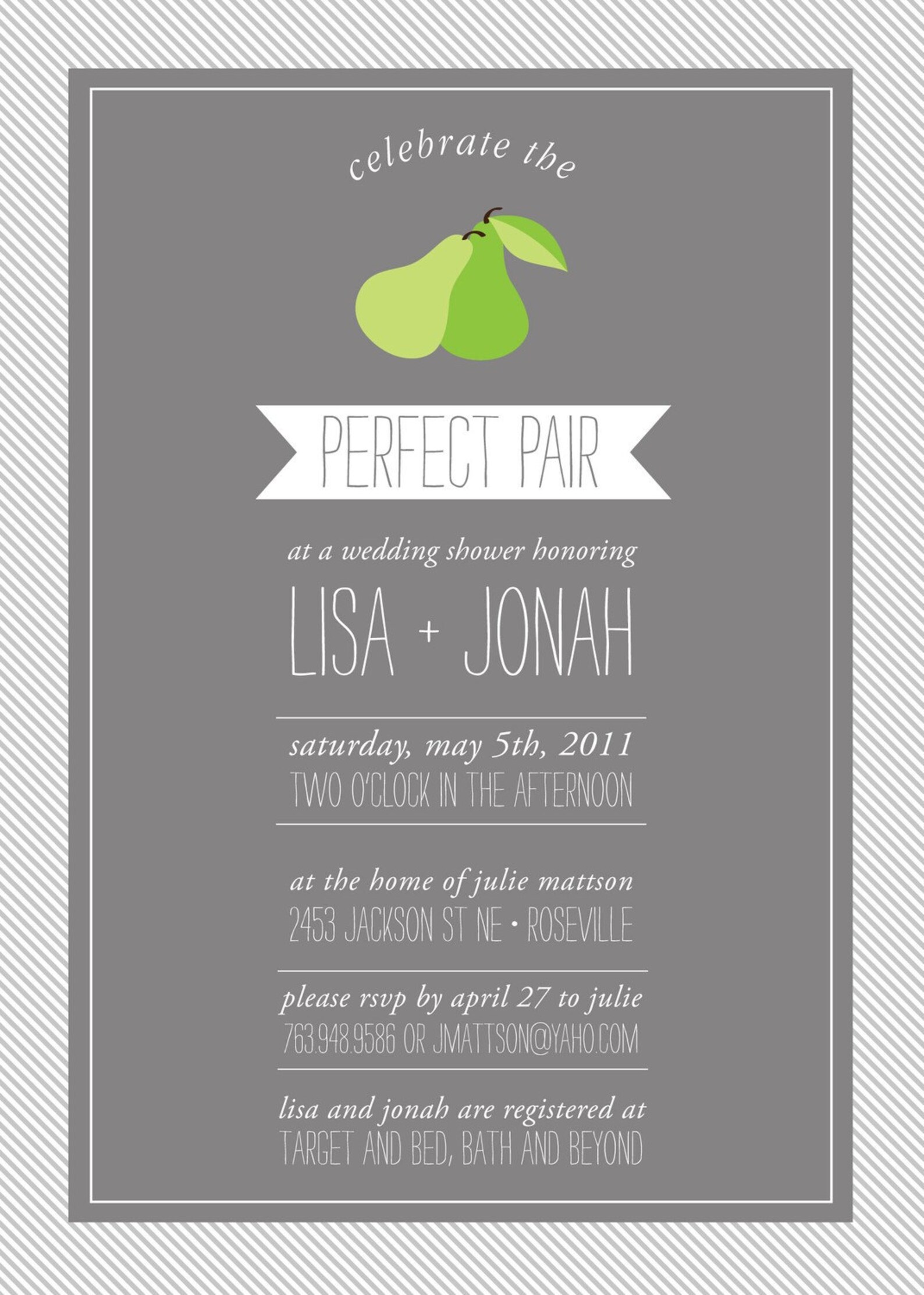 Perfect Pair Custom Couples Shower Invitation Bridal Shower - Etsy