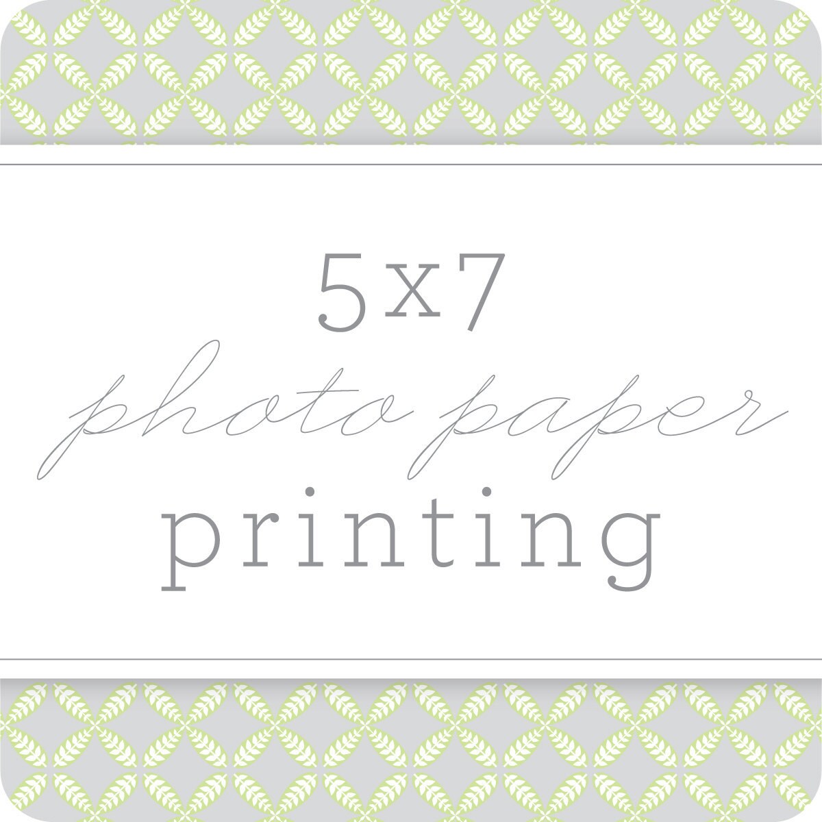 Have Any of My Designs Printed for You as 5x7 PHOTO PAPER Cards 