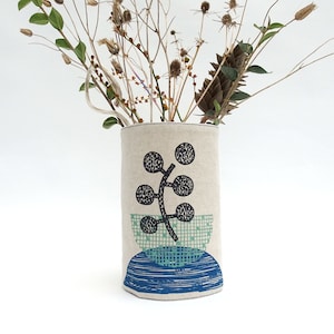 Fabric Vase Cover-Up/Wrap-Around