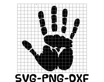 Native American Handprint SVG PNG | Tribal Handprint SVG | Indigenous Art | Laser Engraving File | Sublimation Design | Digital Download