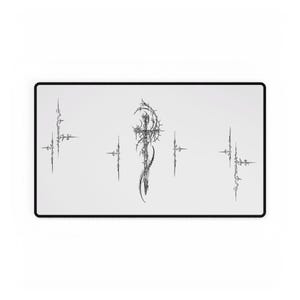 Cybersigilism Sword Mousepad, Gaming Pad, Computer Accessories, Desk Decor, Office Supplies, Tech Gift image 6