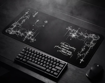 Alfombrilla de escritorio Cybersigilism, alfombrilla de ratón para juegos de Silent Hill, accesorios de neopreno para ordenador