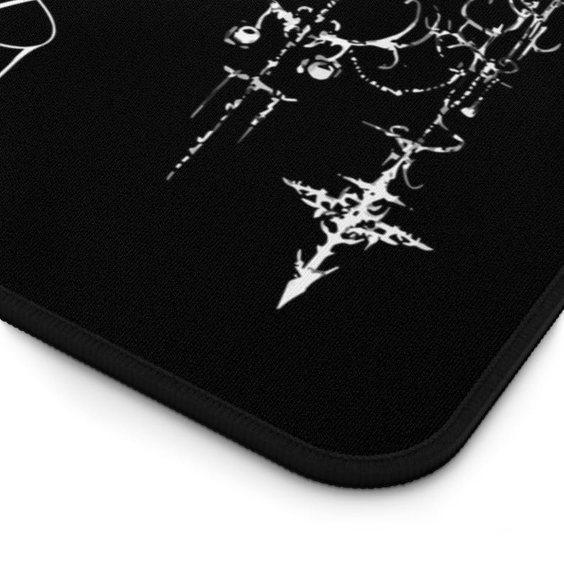 Cybersigilism Desk Mat, Silent Hill Gaming Mousepad, Neoprene Computer Accessories Bild 13